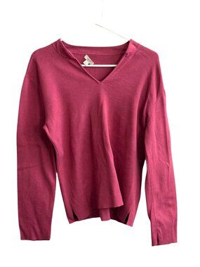 J. Jill Pink V-Neck Top